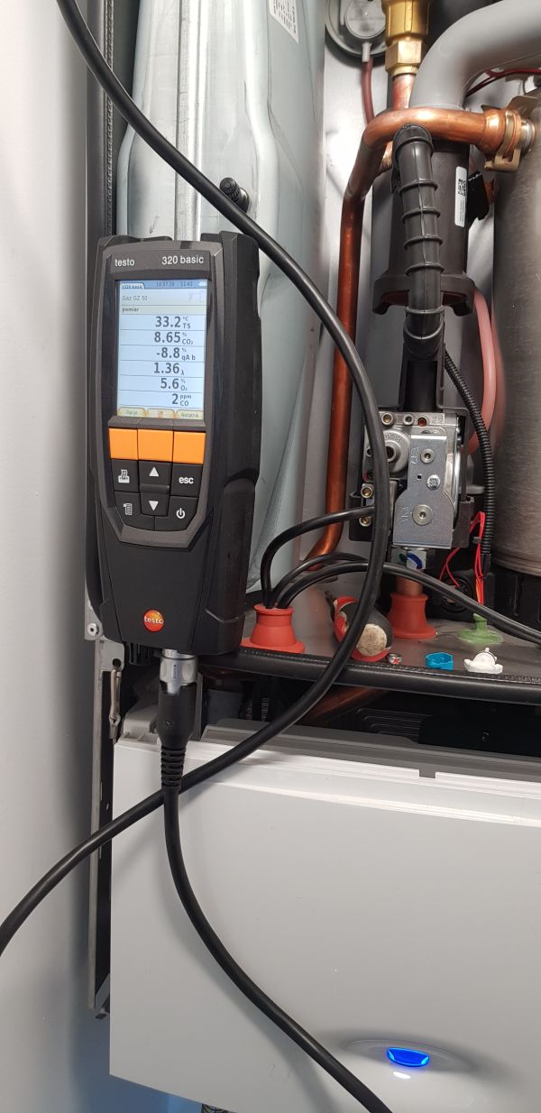 konserwacja kotla gazowego Junkers Smart 05